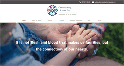 Desktop Screenshot of connectingheartsadopt.org
